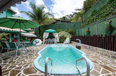 Casa com 3 dormitórios piscina à venda, 185 m² por r$ 1.260.000 - serra grande - niterói/rj