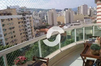 Apartamento com 2 dormitórios à venda, 70 m² por r$ 550.000,00 - santa rosa - niterói/rj