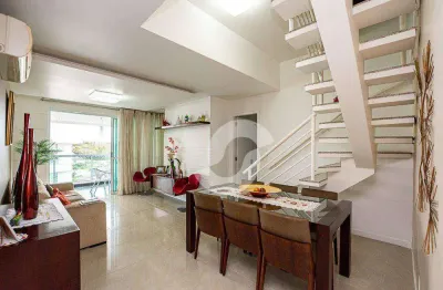 Cobertura com 3 dormitórios à venda, 266 m² por r$ 3.800.000,00 - são francisco - niterói/rj