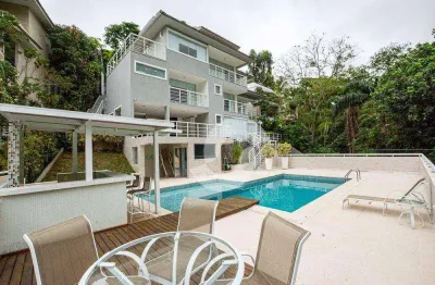 Viva com luxo e conforto, em meio ao verde! casa com 5 dormitórios à venda, 750 m² por r$ 2.300.000 - maceió - niterói/rj