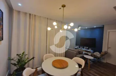 Apartamento com 2 dormitórios à venda, 60 m² por r$ 420.000,00 - maceió - niterói/rj