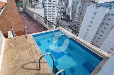 Cobertura com 3 dormitórios à venda, 180 m² por r$ 1.480.000,00 - icaraí - niterói/rj