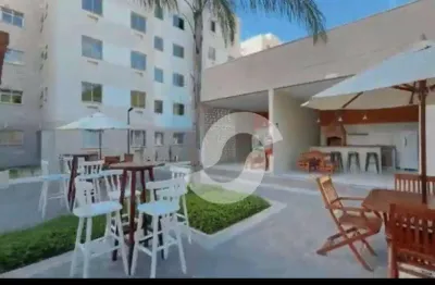 Apartamento com 2 dormitórios à venda, 46 m² por r$ 220.000,00 - neves - são gonçalo/rj