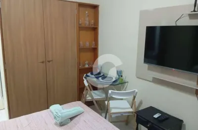 Apartamento com 1 dormitório à venda, 20 m² por r$ 110.000,00 - centro - niterói/rj
