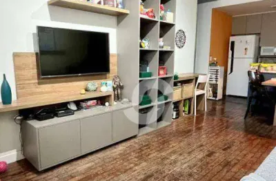 Apartamento com 1 dormitório à venda, 60 m² por r$ 470.000,00 - santa rosa - niterói/rj