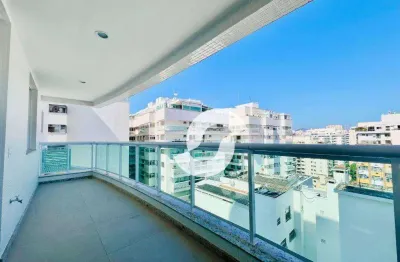 Apartamento com 3 dormitórios à venda, 121 m² por r$ 1.300.000,00 - jardim icaraí - niterói/rj