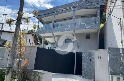 Casa com 5 dormitórios à venda, 292 m² por r$ 1.890.000,00 - itaipu - niterói/rj