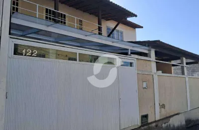 Casa com 6 dormitórios à venda, 140 m² por r$ 530.000,00 - maria paula - niterói/rj