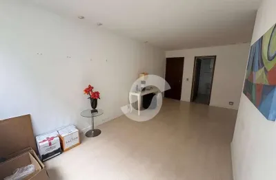 Apartamento com 2 dormitórios + 1 à venda, 85 m² por r$ 795.000 - icaraí - niterói/rj