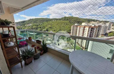 Apartamento com 2 dormitórios à venda, 68 m² por r$ 560.000,00 - santa rosa - niterói/rj