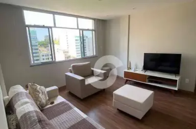 Apartamento com 2 dormitórios à venda, 60 m² por r$ 380.000,00 - centro - niterói/rj