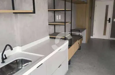 Apartamento com 1 dormitório à venda, 32 m² por r$ 550.000,00 - icaraí - niterói/rj