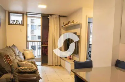 Apartamento à venda, 70 m² por r$ 475.000,00 - centro - niterói/rj