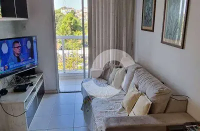 Apartamento com 2 dormitórios à venda, 60 m² por r$ 350.000,00 - maceió - niterói/rj