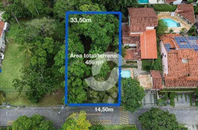 Terreno à venda, 486 m² por r$ 990.000,00 - piratininga - niterói/rj