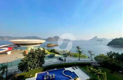 Apartamento à venda, 485 m² por r$ 6.000.000,00 - boa viagem - niterói/rj