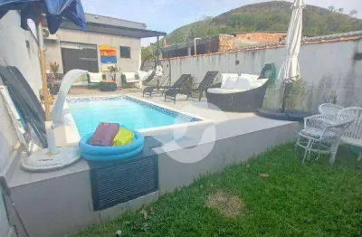 Casa com 3 dormitórios à venda, porteira fechada!  por r$ 700.000 - recanto (itaipuaçu) - maricá/rj