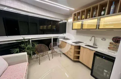 Apartamento com 2 dormitórios à venda, 88 m² por r$ 980.000,00 - camboinhas - niterói/rj