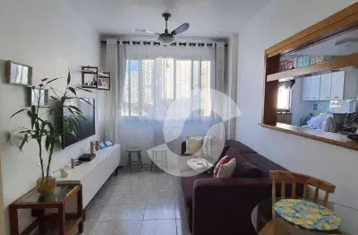 Apartamento em santa rosa à venda, 60 m² por r$ 490.000 - santa rosa - niterói/rj