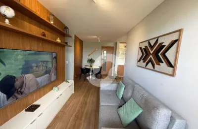 Apartamento com 1 dormitório à venda, 58 m² por R$ 420.000,00 - Largo da Batalha - Niterói/RJ