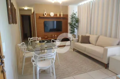 Apartamento com 2 dormitórios à venda, 73 m² por R$ 638.000,00 - Santa Rosa - Niterói/RJ
