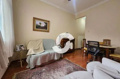 Apartamento com 1 dormitório à venda, 60 m² por r$ 320.000,00 - centro - niterói/rj
