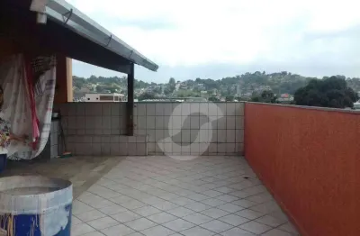 Apartamento duplex com 4 dormitórios à venda, 210 m² por r$ 580.000,00 - rocha - são gonçalo/rj