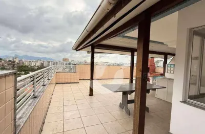 Cobertura com 3 dormitórios à venda, 245 m² por r$ 780.000,00 - santa rosa - niterói/rj