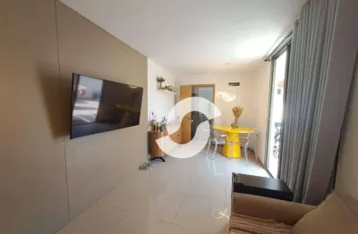 Cobertura com 2 dormitórios à venda, 134 m² por r$ 995.000,00 - santa rosa - niterói/rj
