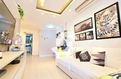 Apartamento com 3 dormitórios à venda, 102 m² por r$ 795.000 - niterói/rj