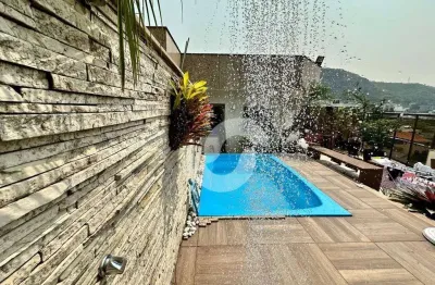 Cobertura à venda, 228 m² por r$ 1.988.000,00 - são francisco - niterói/rj