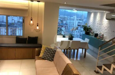 Cobertura com 3 dormitórios à venda, 185 m² por r$ 1.600.000,00 - icaraí - niterói/rj