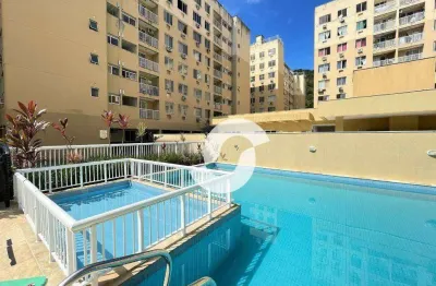 Oportunidade! apartamento com 2 dormitórios à venda, 60 m² por r$ 290.000 - piratininga - niterói/rj