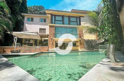 Casa com 4 dormitórios à venda, 540 m² por r$ 4.000.000,00 - são francisco - niterói/rj