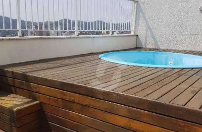 Cobertura à venda, 117 m² por r$ 450.000,00 - fonseca - niterói/rj
