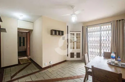 Apartamento com 2 dormitórios à venda, 75 m² por r$ 540.000,00 - santa rosa - niterói/rj