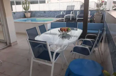 Cobertura com 3 dormitórios à venda, 212 m² por r$ 950.000,00 - itaipu - niterói/rj