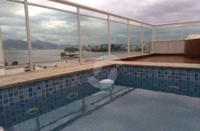 Cobertura à venda, 276 m² por r$ 2.900.000,00 - icaraí - niterói/rj