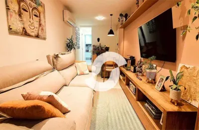 Apartamento com 3 dormitórios à venda, 112 m² por r$ 840.000,00 - vital brasil - niterói/rj