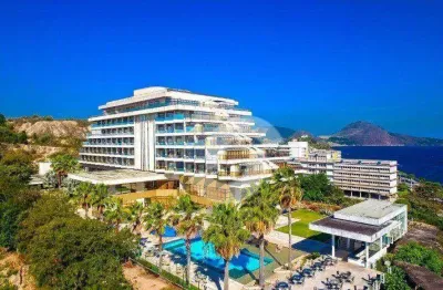 Apartamento com 1 dormitório à venda, 76 m² por r$ 580.000,00 - gragoatá - niterói/rj
