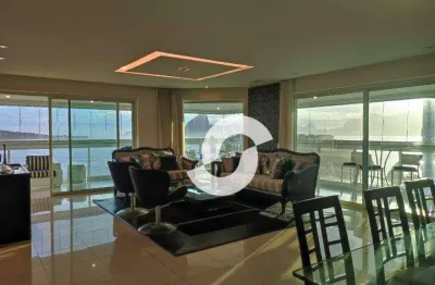 Apartamento à venda, 420 m² por r$ 5.400.000,00 - boa viagem - niterói/rj
