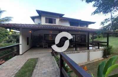 Casa com 5 dormitórios à venda, 205 m² por r$ 1.290.000,00 - serra grande - niterói/rj