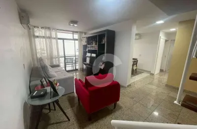 Excelente cobertura duplex no jardim icaraí junto ao polo gastronômico.