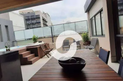 Cobertura com 4 dormitórios à venda, 213 m² por r$ 2.390.000,00 - icaraí - niterói/rj