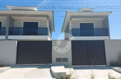 Casa com 2 dormitórios à venda, 90 m² por r$ 365.000,00 - itaipuaçu - maricá/rj
