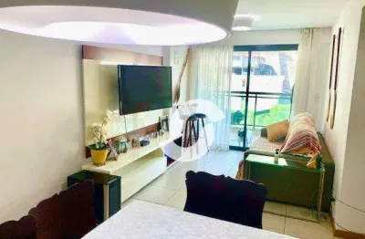Apartamento com 3 dormitórios à venda, 112 m² por r$ 650.000,00 - vital brazil - niterói/rj