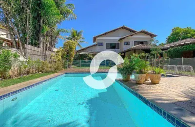 Casa com 5 dormitórios à venda, 372 m² por r$ 3.400.000,00 - piratininga - niterói/rj