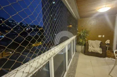 Jardim icaraí, junto ao polo gastronômico e aos melhores colégios. excelente 2 qts c/suíte, varanda, 1 vaga e lazer c/piscina. venha conferir!