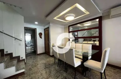 Cobertura com 4 dormitórios à venda, 278 m² por r$ 2.900.000,00 - icaraí - niterói/rj