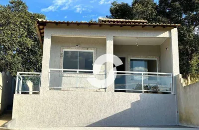 Casa com 2 dormitórios à venda, 82 m² por r$ 320.000,00 - bambuí - maricá/rj